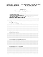 BIÊN BẢN Kiểm tra việc thực hiện nội quy của học sinh Năm học 2018 2019