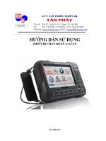 Hướng dẫn sử dụng máy Gscan