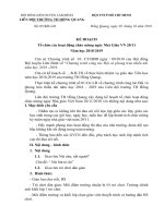 Ke hoach hoat dong chao mung ngay nha giao viet nam 20 11