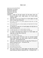 Luận văn thạc sỹ - Tín dụng cho các doanh nghiệp xuất - nhập khẩu ở Ngân hàng Thương mại cổ phần Kỹ thương Việt Nam - Chi nhánh Hà Nội