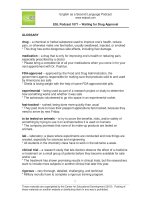 ESL podcast 1071 – waiting for drug approval