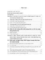 Luận văn thạc sỹ - Nâng cao chất lượng dịch vụ thẻ tại Ngân hàng Thương mại Cổ phần Ngoại thương Việt Nam - Chi nhánh Hà Nội