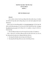 Giả sử nhóm của bạn là một trong những nhóm được phân công tư vấn phân tích thiết kế để cập nhật một hệ thống thông tin cho một doanh nghiệp kinh doanh 