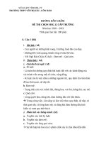 HƯỚNG DẪN CHẤM HSG 12