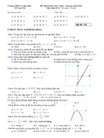 Đề kiểm tra số 1 HKI đại số 10 năm 2018 – 2019 trường lê quý đôn – quảng nam 