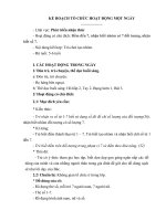 Đếm đến 7, nhận biết nhóm có 7 đối tượng, nhận biết số 7