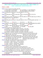 BÀI tập lý THUYẾT NÂNG CAO AMIN   AMINO AXIT 