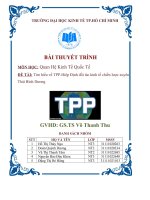 Tìm hiểu về TPP hiệp định đối tác kinh tế chiến lược xuyên thái bình dương