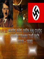 Nước Đức giữa hai cuộc chiến trang Thế Giới