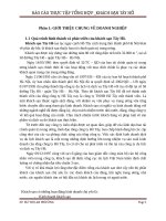 Giải pháp nâng cao chất lượng phục vụ tiệc ngồi ở khách sạn tây hồ 