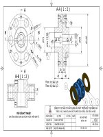 BẢN VẼ BỘ KHỚP NỐI BULONG