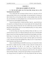 giải pháp nhằm hoàn thiện chương trình xúc tiến marketing thương mại điện tử cho công ty cổ phần bất động sản HANHUD 