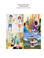 giao an mầm non cho trẻ 5 tuổi. chủ đề nhánh gia đình của bé.