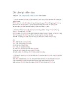 Hợp âm bài hát chỉ còn lại niềm đau 