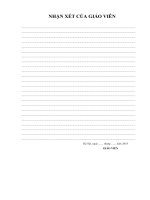 Báo cáo thực tập - Thiết kế hệ thống mạng ảo VPN cho Công ty TNHH HÙNG ANH và sử dụng một số chính sách bảo mật