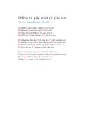 Hợp âm guitar chẳng có giây phút để giận hờn 