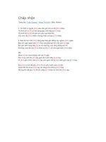 Hợp âm guitar chấp nhận 1 