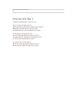 Hợp âm guitar bài hát chia tay tình đầu 1 