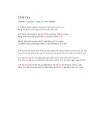 Hợp âm guitar bài hát chia tay 