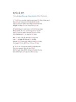 Hợp âm guitar chỉ có em 