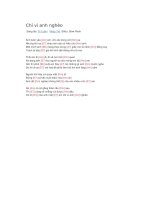 Hợp âm guitar bài hát chỉ vì anh nghèo 