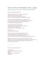 Hợp âm bài hát chỉ còn mình anh 