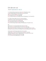 Hợp âm guitar chỉ cần em vui 