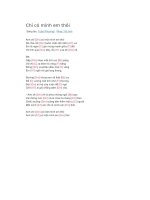 Hợp âm guitar chỉ có mình em thôi 