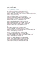 Hợp âm guitar bài hát chỉ vì yêu anh 