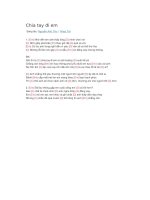 Hợp âm guitar bài hát chia tay đi em 