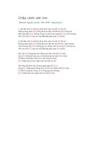 Hợp âm guitar chắp cánh ước mơ 