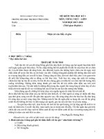 Bộ Đề Thi Học Kỳ 1 Môn Tiếng Việt Lớp 5 Năm Học 2017  2018