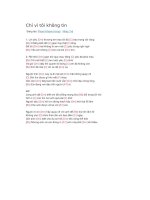 Hợp âm guitar bài hát chỉ vì tôi không tin 