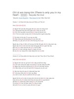 Hợp âm guitar chỉ có em trong tim 