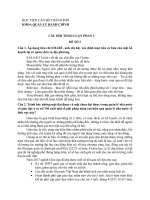 Thảo luận quản lý hành chính nhà nước, phần 2 năm 2018