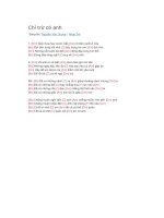 Hợp âm guitar bài hát chỉ trừ có anh 