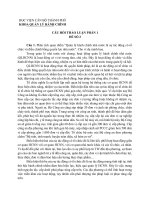 Đề cương thảo luận Quản lý hành chính nhà nước (phần 1) mới nhất năm 2018