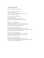 Hợp âm guitar bài hát chiếc bụng đói 