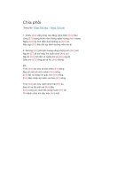 Hợp âm guitar bài hát chia phôi 