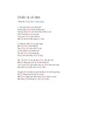 Hợp âm guitar bài hát chiếc lá cô đơn 