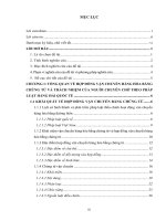 Trách nhiệm của người chuyên chở trong hợp đồng vận chuyển hàng hoá bằng chứng từ theo pháp luật hàng hải quốc tế và pháp luật việt nam (tt) 