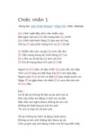 Hợp âm guitar bài hát chiếc nhẫn 1 