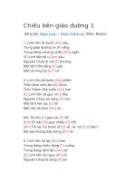 Hợp âm guitar bài hát chiều bên giáo đường 1 