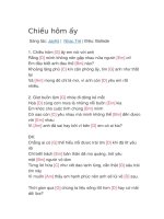 Hợp âm guitar bài hát chiều hôm ấy 