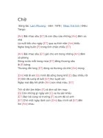 Hợp âm guitar bài hát chờ 