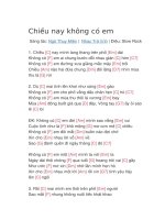 Hợp âm guitar bài hát chiều nay không có em 