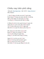 Hợp âm guitar bài hát chiều nay trên phố vắng 