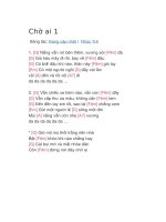 Hợp âm guitar bài hát chờ ai 1 