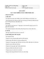 Giáo án mới Sinh học 11 Bài 37: Sinh trưởng và phát triển ở động vật