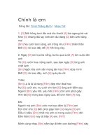 Hợp âm guitar bài hát chính là em 